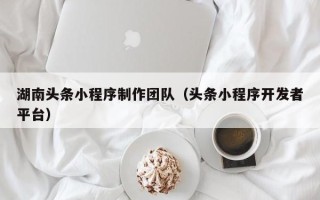 固始湖南头条小程序制作团队（头条小程序开发者平台）